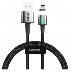 Кабель магнитный Baseus Zinc Magnetic Cable USB For iP 1.5A (черный)