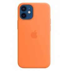 Накладка Silicone Case для iPhone 12 Mini (Kumquat)
