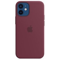 Накладка Silicone Case для iPhone 12 Mini (Plum)