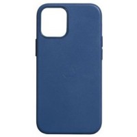 Накладка Leather Case для iPhone 12 Pro Max (Capri Blue)
