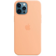 Накладка Silicone Case Magsafe для iPhone 12 Pro Max (Cantaloupe)