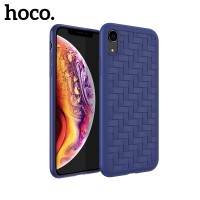 Чехол для iPhone Xr Hoco Tracery Series TPU Soft Case (синий)