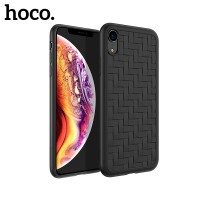 Чехол для iPhone Xr Hoco Tracery Series TPU Soft Case (черный)