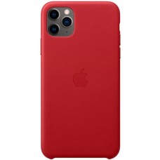 Накладка Leather Case для iPhone 11 Pro Max (Red)
