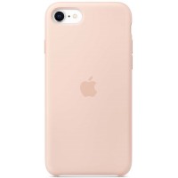 Накладка Silicone Case для iPhone SE 2020 (Pink Sand)