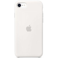 Накладка Silicone Case для iPhone SE 2020 (White)