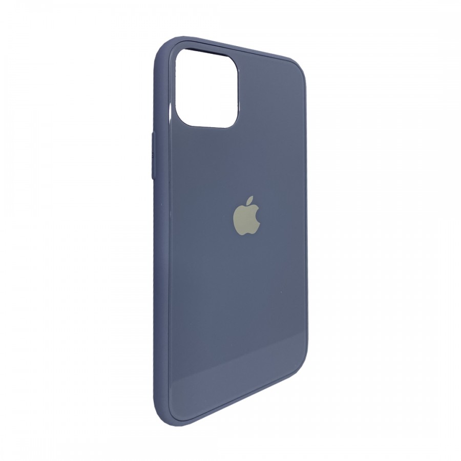 Чехол Glass Case для iPhone 11 Pro Max (фиолетовый) | IMarket | Чита