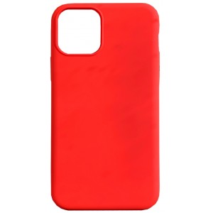 Бампер силиконовый для iPhone 11 Pro Max (красный)