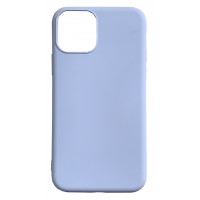 Бампер силиконовый для iPhone 11 Pro Max (сиреневый)