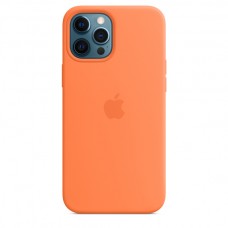 Накладка Silicone Case Magsafe для iPhone 12/12 Pro (Cantaloupe)