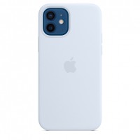 Накладка Silicone Case Magsafe для iPhone 12 Mini (Cloud Blue)