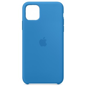 Накладка Silicone Case для iPhone 11 Pro Max (Surf Blue)