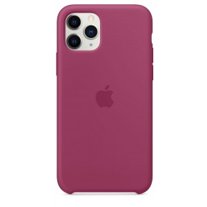 Накладка Silicone Case для iPhone 11 (Pomegranate)