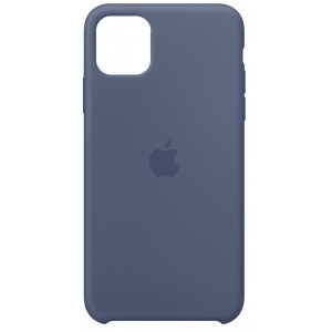 Накладка Silicone Case для iPhone 11 Pro Max (Alaskan Blue)