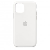 Накладка Silicone Case для iPhone 11 Pro Max (White)