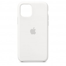 Накладка Silicone Case для iPhone 11 Pro (White)