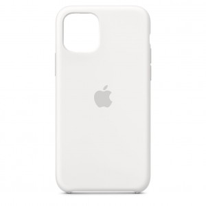 Накладка Silicone Case для iPhone 11 Pro (White)
