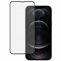 Защитное стекло 4S для iPhone 12 Pro Max  (черный)