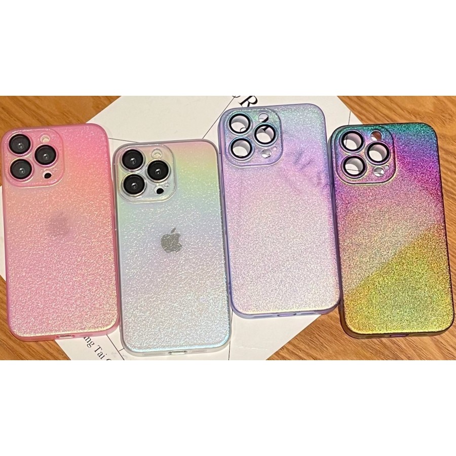 Накладка Clear Gradient Case для iPhone 14 Plus (розовый) | IMarket | Чита