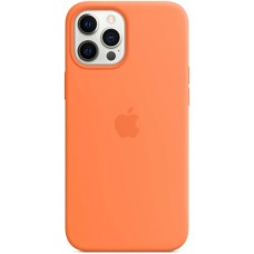 Накладка Silicone Case Magsafe для iPhone 12/12  Pro (Kumquat)