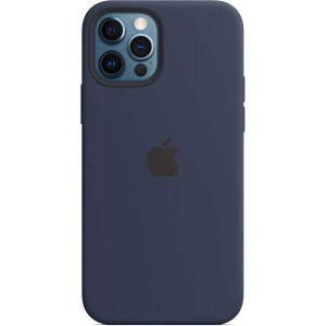 Накладка Silicone Case Magsafe для iPhone 12 Pro Max (Deep Navy)