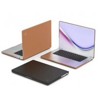 14.2" Чехол WIWU Leather Case для MacBook Pro 2021/23 (коричневый)