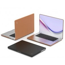 14.2" Чехол WIWU Leather Case для MacBook Pro 2021/23 (коричневый)