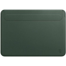 16" Чехол WIWU Leather Sleeve для MacBook Pro 2019 (зеленый)