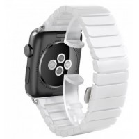 Керамический ремешок для Apple Watch 42/44/45/49mm (белый)