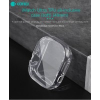 Защитный бампер+стекло COTEetCI 25013-TT для Apple Watch Ultra 49мм (прозрачный)