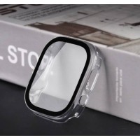 Защитный бампер+стекло COTEetCI 25015-BK для Apple Watch Ultra 49мм (черный)