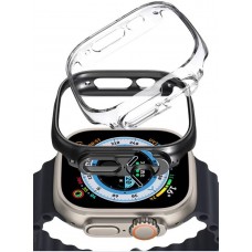 Защитный бампер PC COTEetCI 25011-BK для Apple Watch Ultra 49мм (черный)