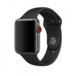Силиконовый ремешок COTEetCI для Apple Watch 38/40mm (Black)