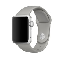 Силиконовый ремешок для Apple Watch 38/40mm (Concrete)
