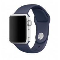 Силиконовый ремешок для Apple Watch 42/44mm (Midnight Blue)