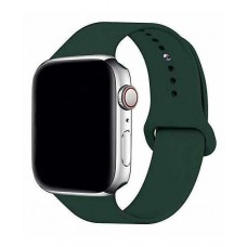 Силиконовый ремешок COTEetCI для Apple Watch 38/40mm (Deep Green)