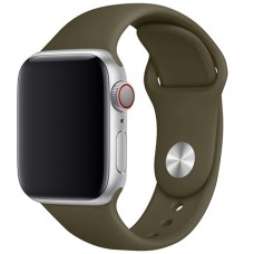 Силиконовый ремешок COTEetCI для Apple Watch 38/40mm (Khaki)