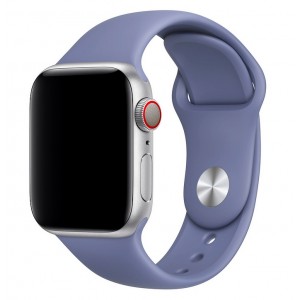 Силиконовый ремешок COTEetCI для Apple Watch 38/40mm (Lavender gray)