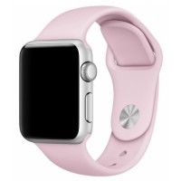 Силиконовый ремешок для Apple Watch 42/44mm (Pale pink)