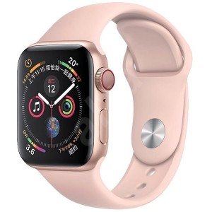 Силиконовый ремешок COTEetCI CS2085-LP для Apple Watch 38/40/41mm (Pink)