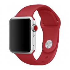 Силиконовый ремешок COTEetCI для Apple Watch 38/40mm (Red)