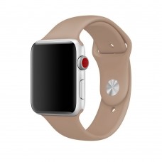 Силиконовый ремешок для Apple Watch 42/44mm (Walnut)