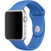 Силиконовый ремешок для Apple Watch 38/40mm (Royal Blue)
