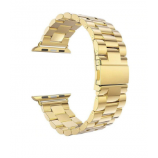 Стальной блочный браслет для Apple Watch 42/44мм (золото)