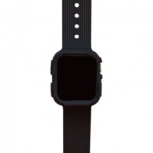 Противоударный ремешок для Apple Watch 40мм (черный)