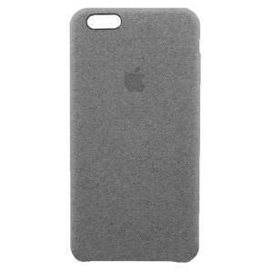 Накладка текстильная для iPhone 6 Plus/6s Plus (серый)