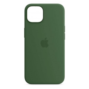 Накладка Silicone Case Magsafe для iPhone 13 Pro Max (Clover)