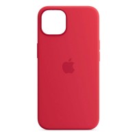 Накладка Silicone Case Magsafe для iPhone 13 (Red)