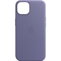 Накладка Leather Case Magsafe для iPhone 13 Pro Max (Wisteria)