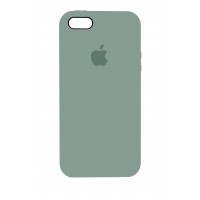 Накладка Silicone Case для iPhone 5/5s/Se (Aquamarine)